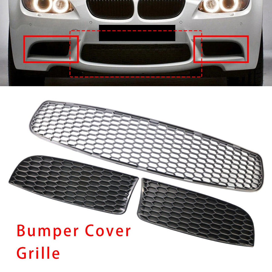 2009-2011年式 BMW 3シリーズ E90 E92 E93 M3スタイル フロントバンパーロアグリルセット