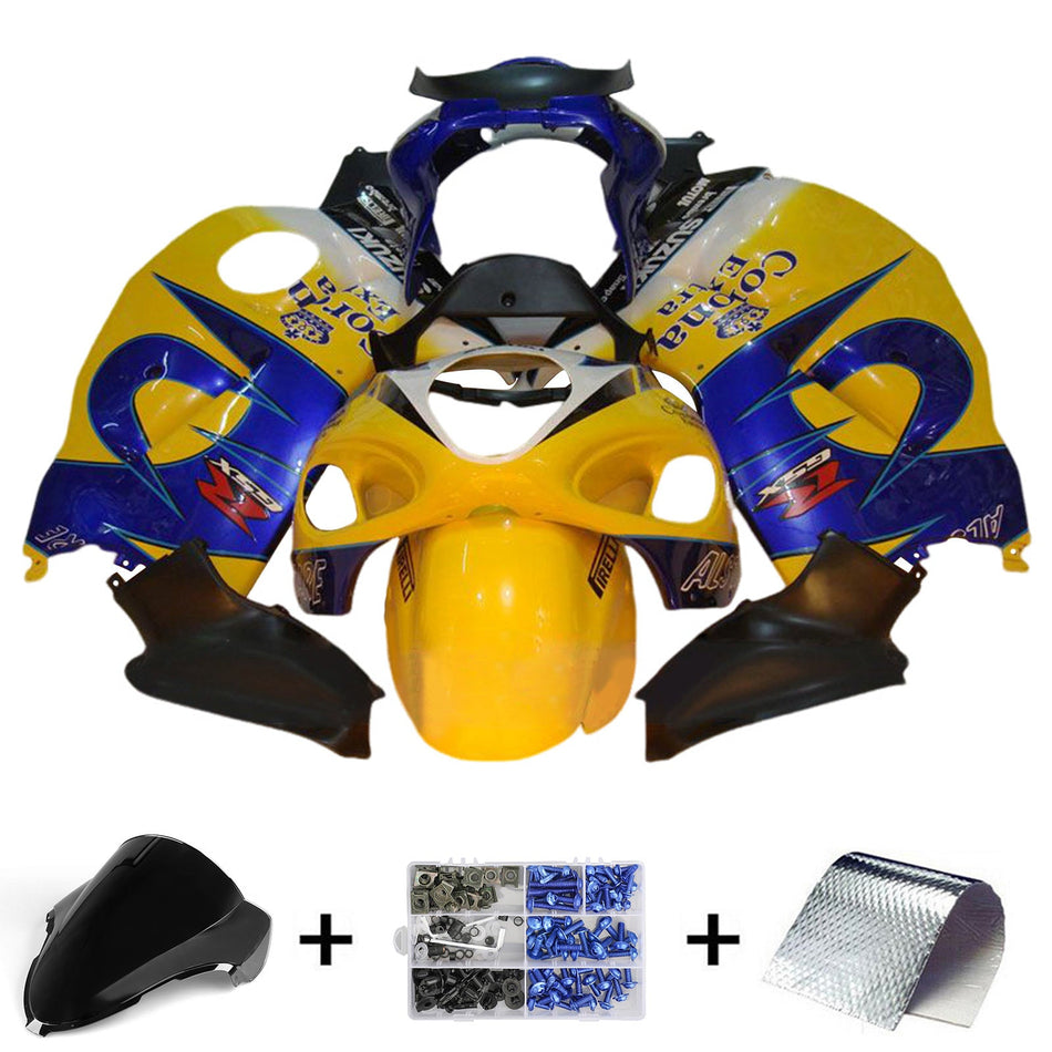 1999-2007 スズキ ハヤブサ GSX1300R インジェクションフェアリングキット ボディワーク プラスチック ABS