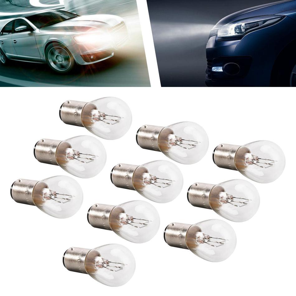 10個入り 車用ライト 管状ランプ電球 P21/5W BAY15D 7528 12V 21/5W OSRAM用