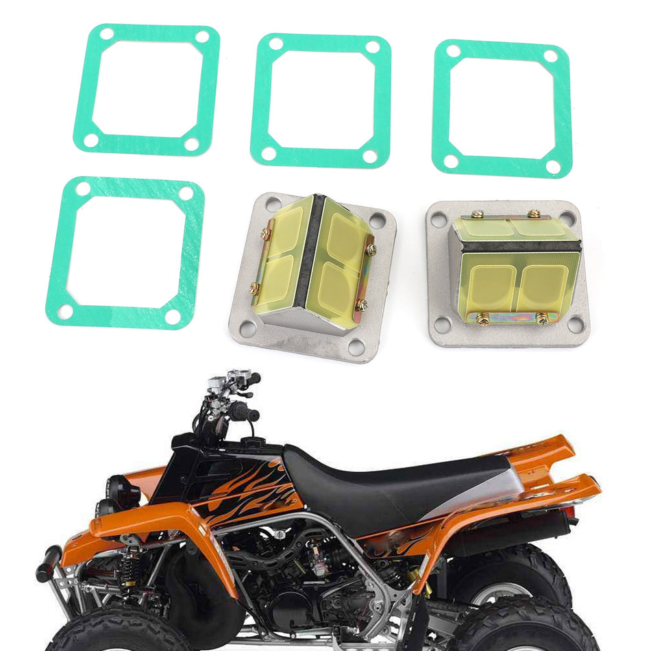 リードバルブケージ + リード ヤマハ バンシー YFZ350 1987-2006 汎用に適合