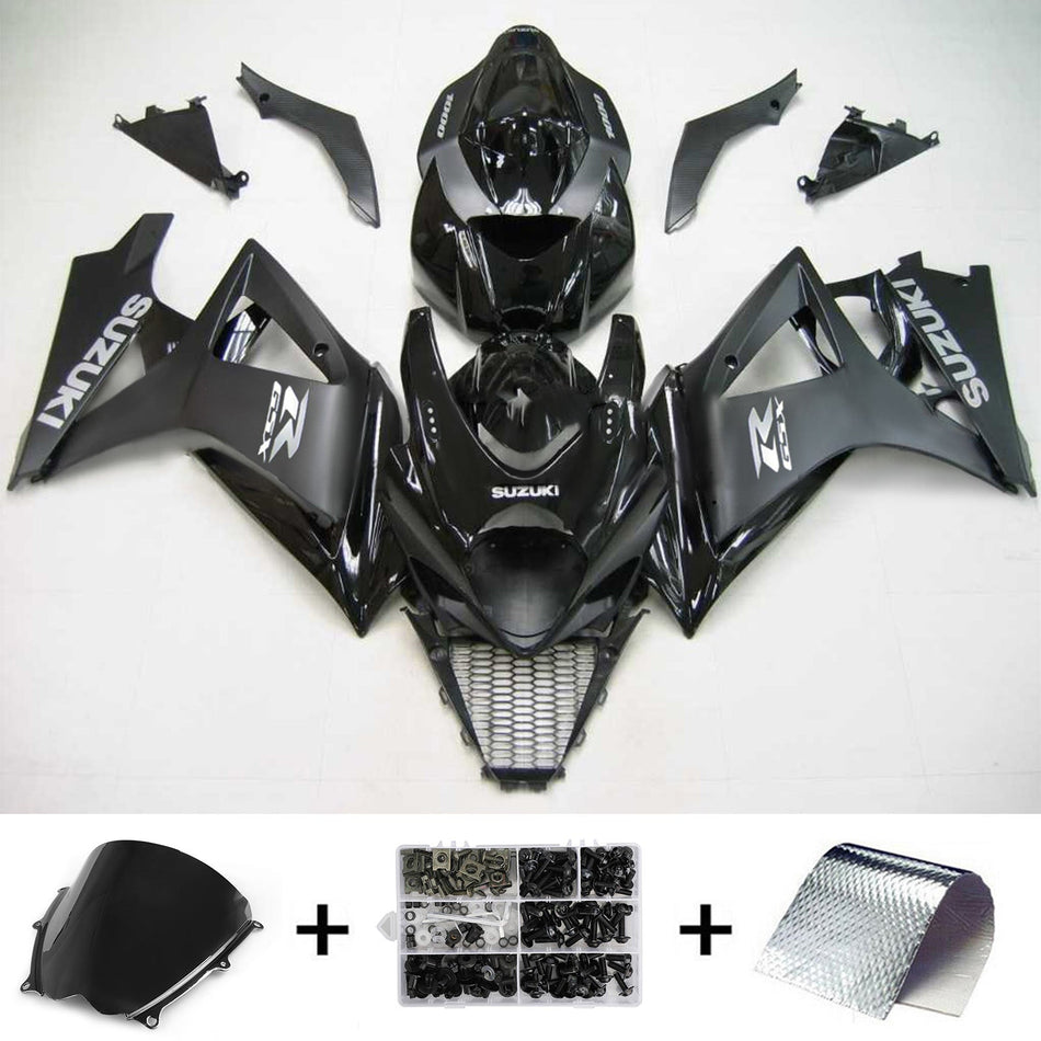 2007-2008 スズキ GSXR1000 K7 Amotopart インジェクションフェアリングキット ボディワーク プラスチック ABS #123