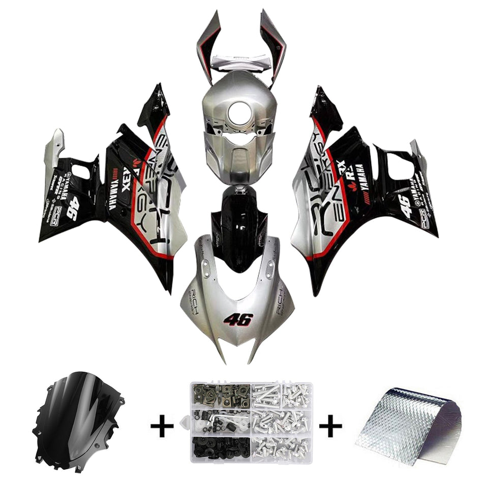 2022-2023 ヤマハ YZF-R3 R25 インジェクションフェアリングキット ボディワーク プラスチック ABS