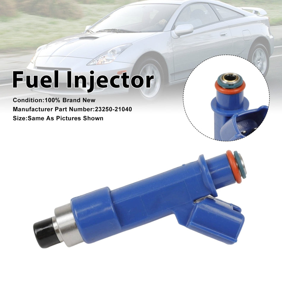 トヨタ ヤリス 1.5L 06-14、セリカ 03-05 用燃料インジェクター 1個 23250-21040