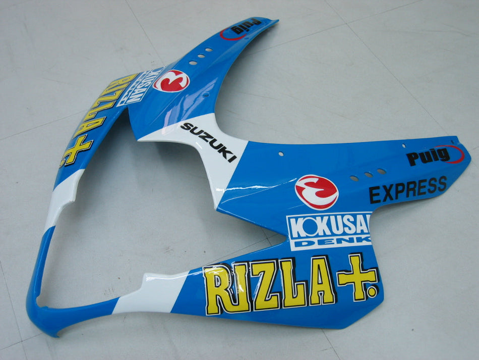 2005-2006 スズキ GSXR 1000 ブルー リズラ レーシング フェアリング ジェネリック