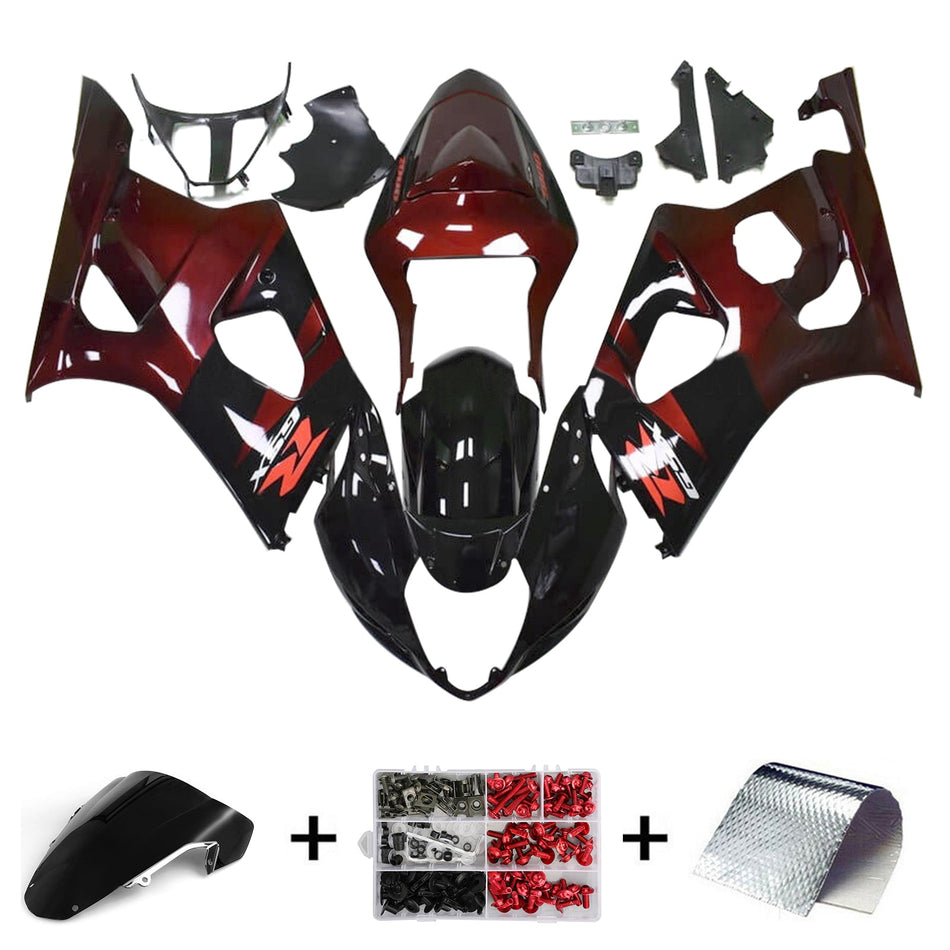 2003-2004 スズキ GSXR1000 K3 インジェクションフェアリングキット ボディワーク プラスチック ABS