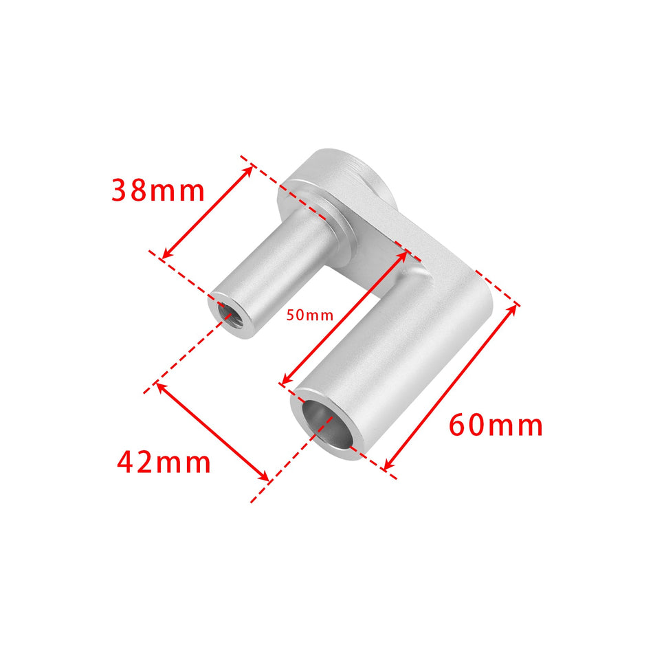 SPESSORI RIALZI ライザー MANUBRIO ARGENTO PER BMW R1200RT R1250RT 2014-2024