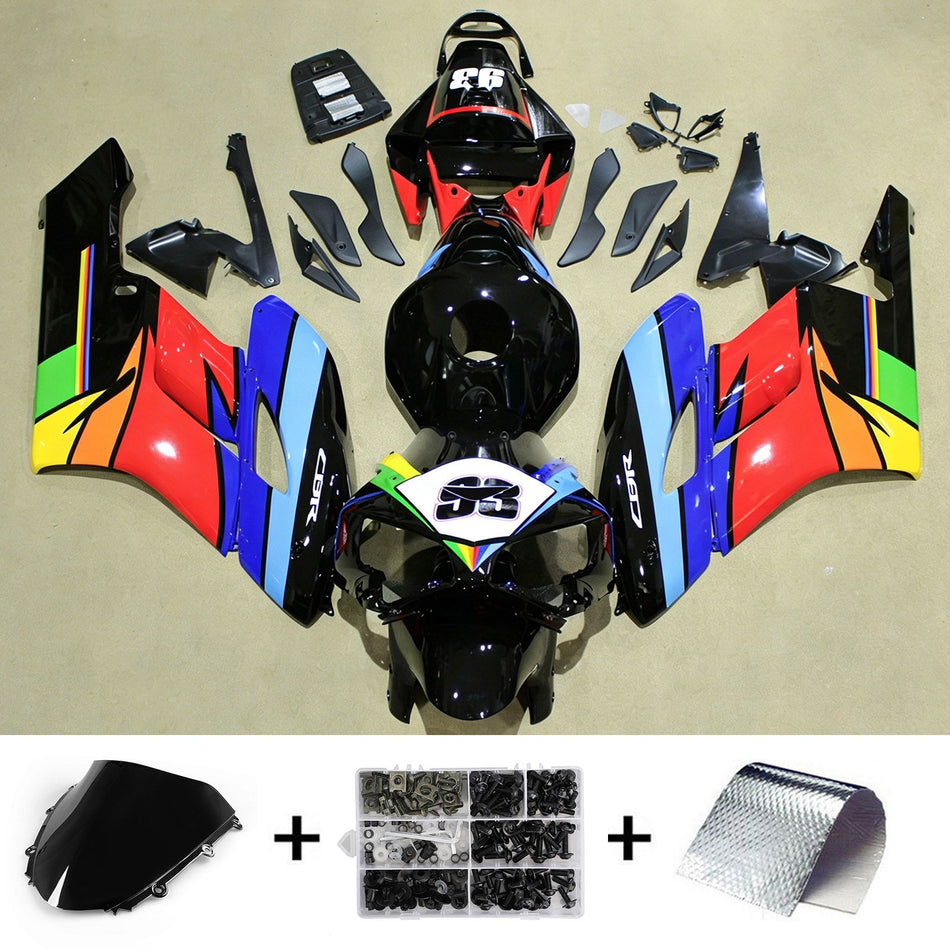 ホンダ CBR1000RR 2004-2005 用インジェクション フェアリングキット ボディワーク プラスチック ABS