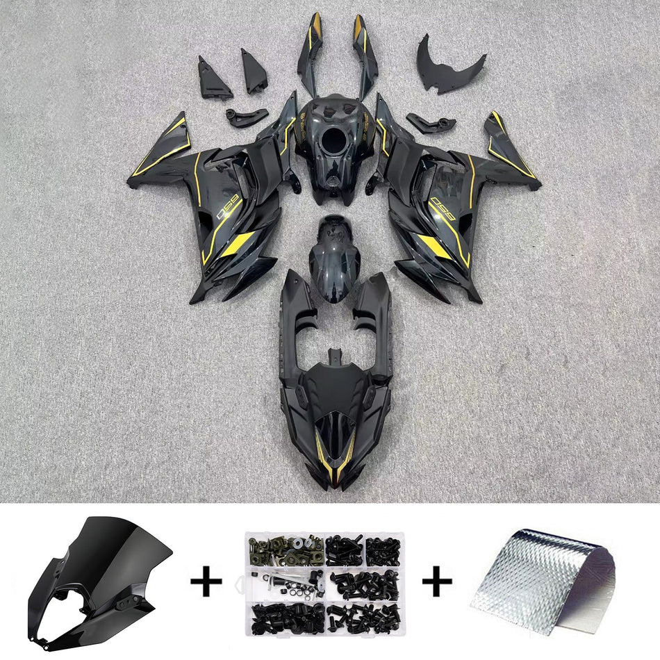 インジェクションフェアリングキット ボディワーク ABS カワサキ ER-6F Ninja650 2020-2025 に適合
