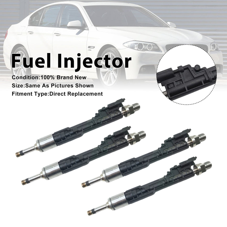 BMW F10/F11 13-17 F06/F12/F13 2012-2018用燃料インジェクター4個セット 0261500186