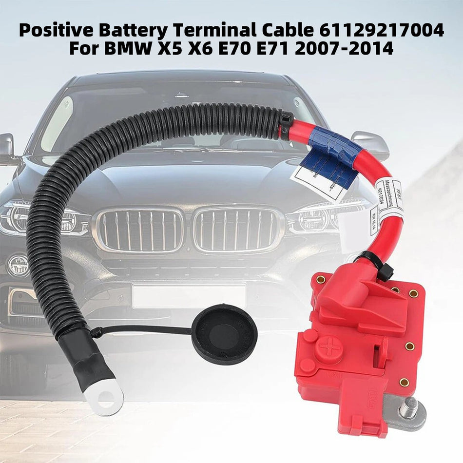 バッテリープラス端子ケーブル 61129217004 BMW X5 X6 E70 E71 2007-2014用