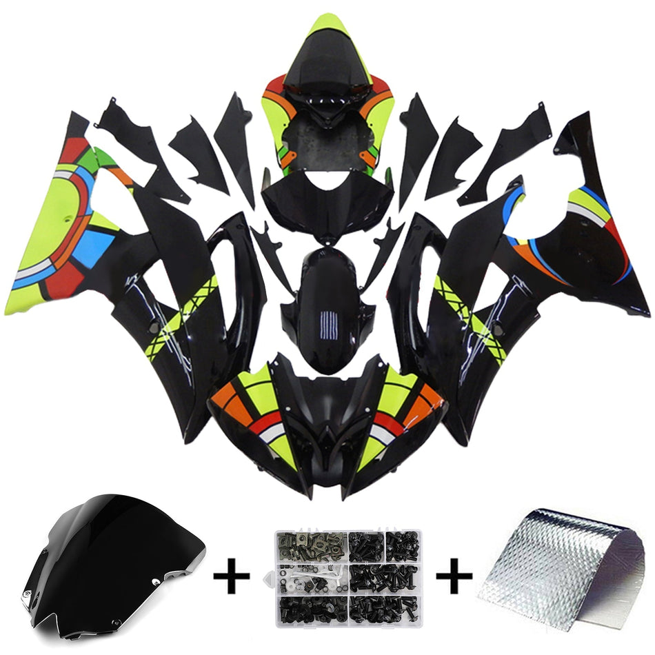 2008-2016 ヤマハ YZF 600 R6 フェアリングキット ボディワーク プラスチック ABS