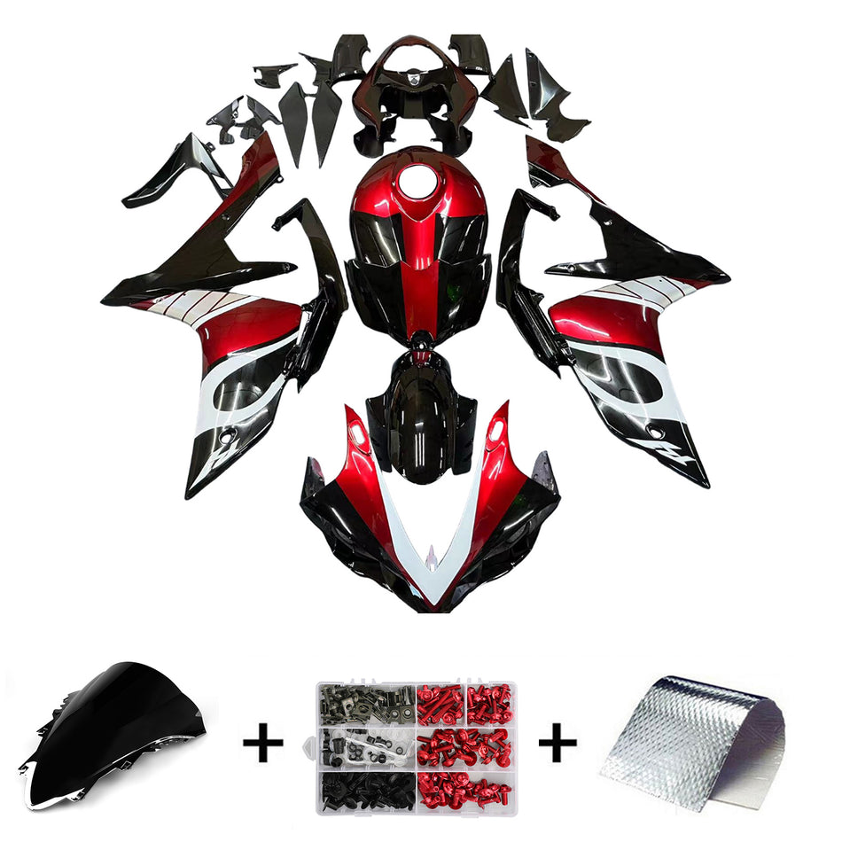 2007-2008 ヤマハ YZF 1000 R1 インジェクションフェアリングキット ボディワーク プラスチック ABS #125
