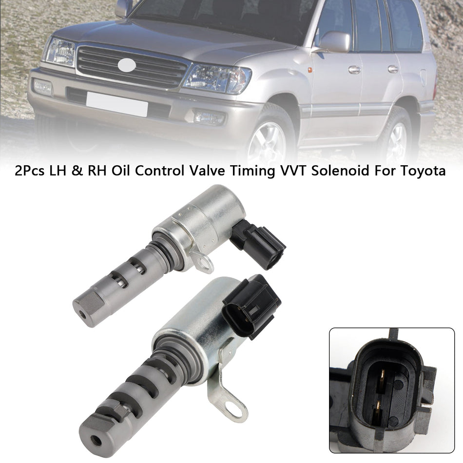 トヨタ用 LH &amp; RH オイルコントロールバルブタイミング VVT ソレノイド 2個