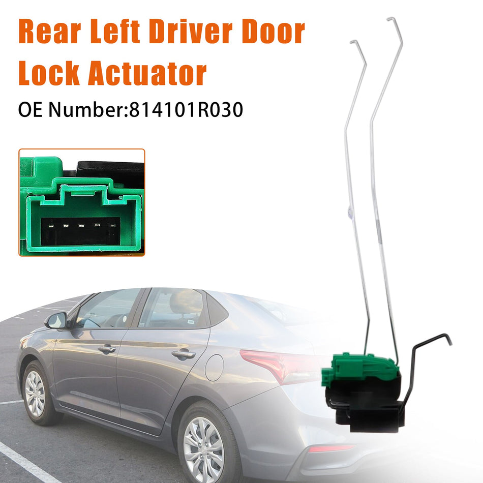 ヒュンダイ アクセント 2012-2017 1.6L 用リア左運転席ドアロックアクチュエーター 814101R030