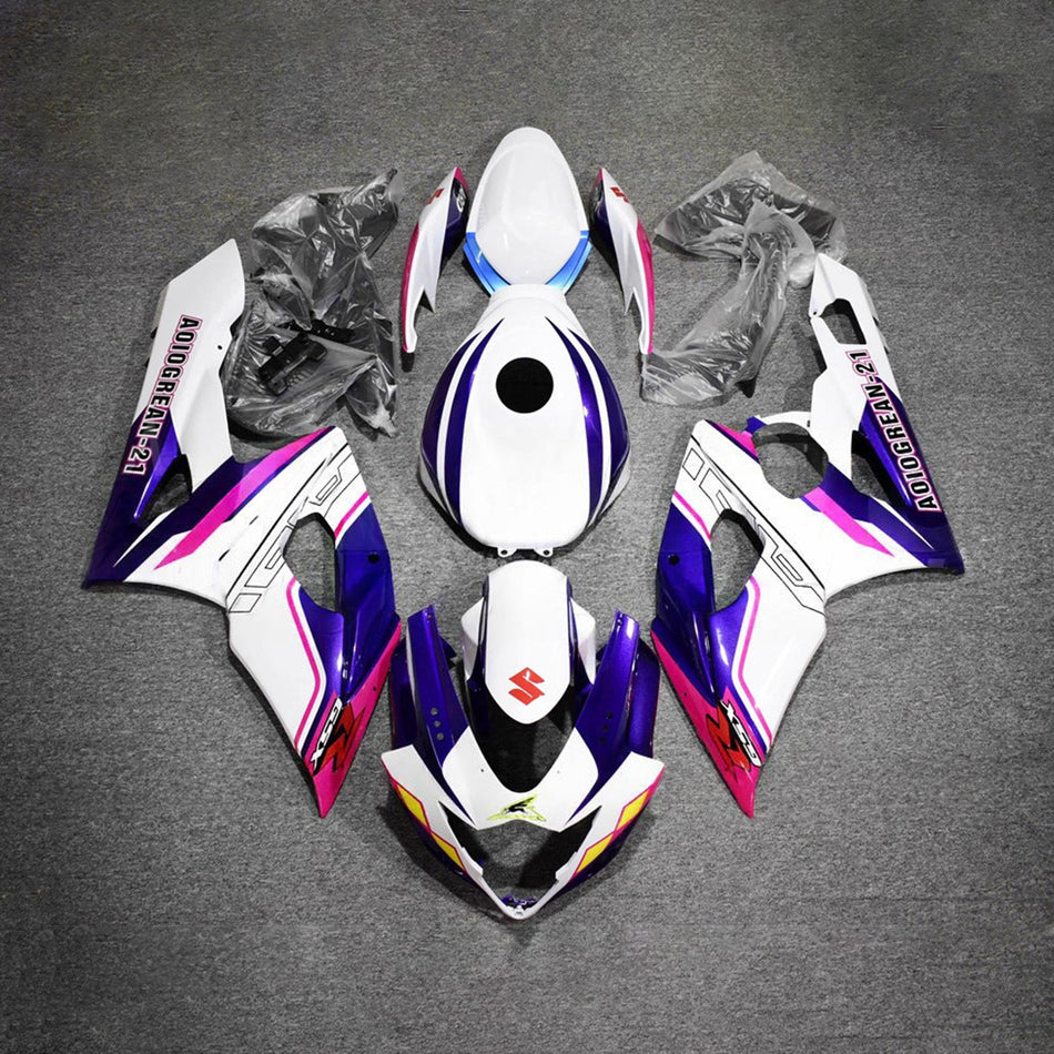 スズキ GSXR1000 2005-2006 K5 用 インジェクションフェアリングキット ボディワーク プラスチック ABS