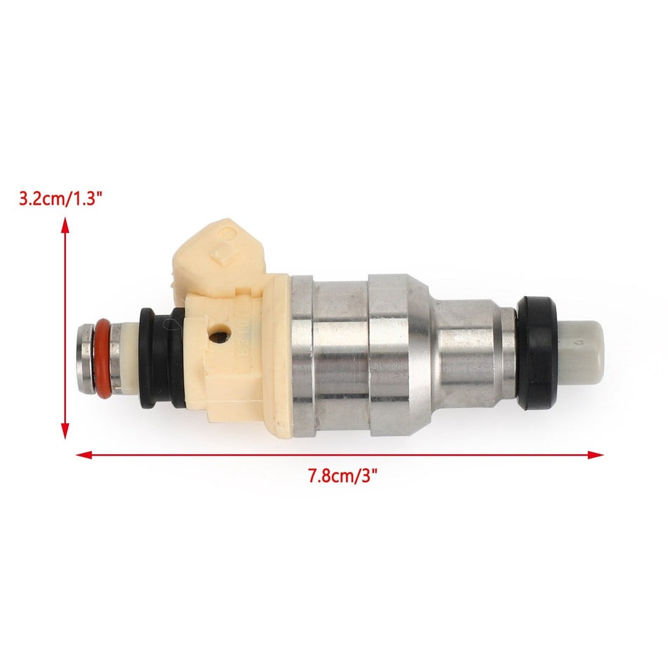 三菱ミラージュモンテロギャランシグマエクリプスFJ128に適合する燃料インジェクター1個