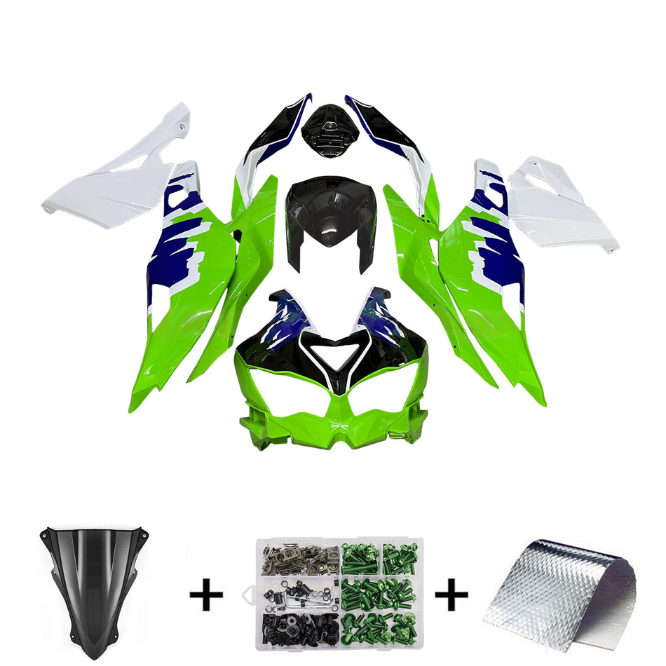 カワサキ Ninja ZX-25R ZX-4R ZX-4RR 2019-2025 に適合するインジェクションフェアリングキット