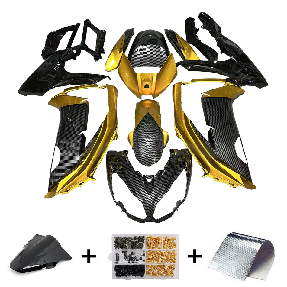 インジェクションフェアリングキット ボディワーク プラスチック ABS カワサキ ER-6F Ninja650 2012-2016 に適合