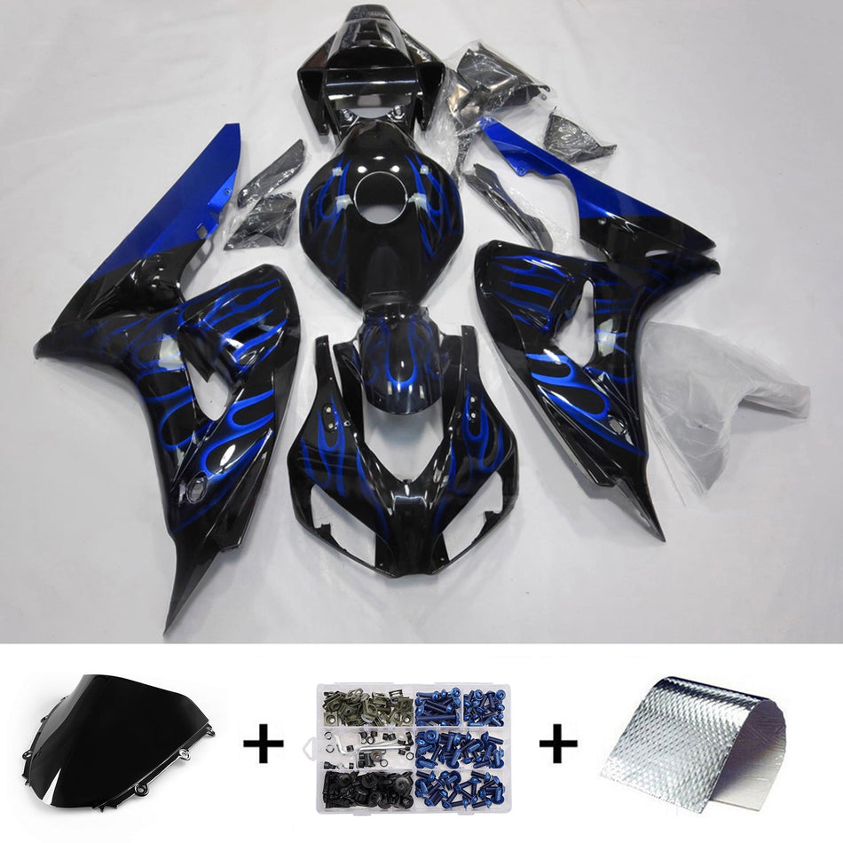 ホンダ CBR1000RR 2006-2007 用インジェクション フェアリングキット ボディワーク プラスチック ABS