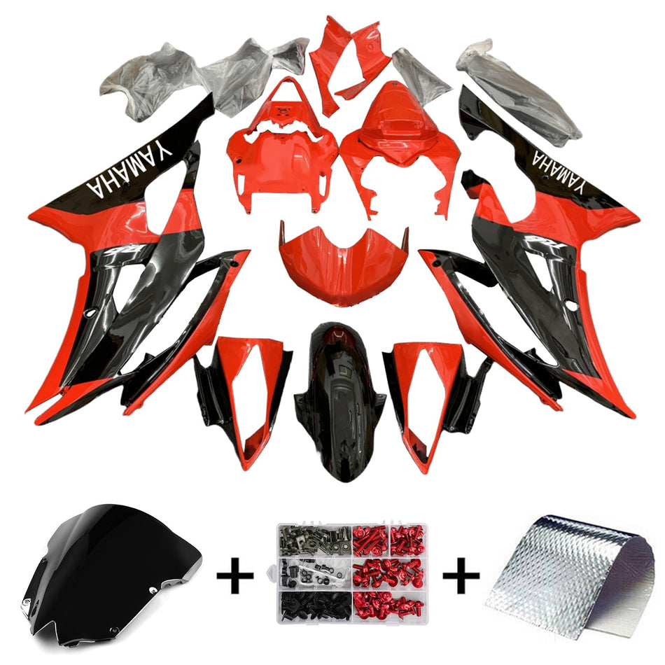 2008-2016 ヤマハ YZF 600 R6 フェアリングキット ボディワーク プラスチック ABS