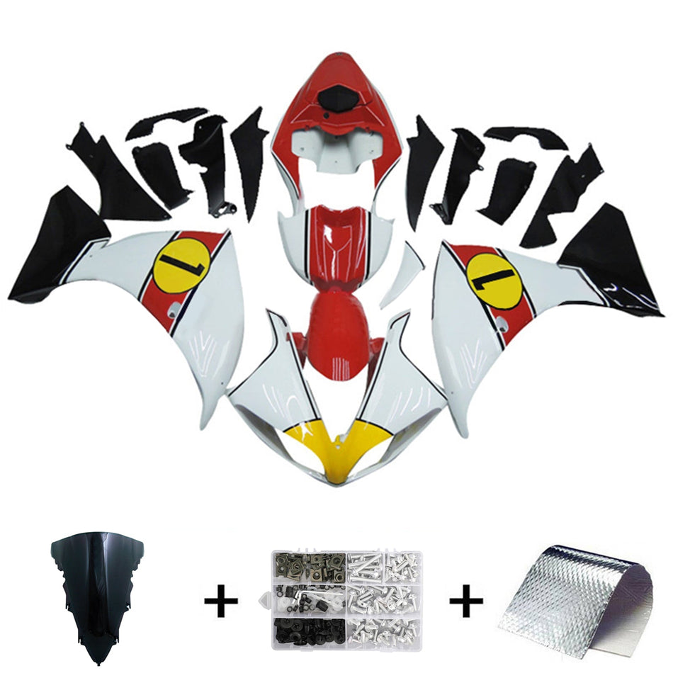 2009-2011 ヤマハ YZF 1000 R1 インジェクションフェアリングキット ボディワーク プラスチック ABS#161