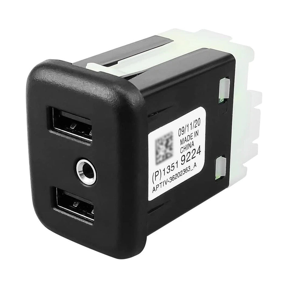 オーディオプレーヤー AUX USB 充電ポート 13523018 13519224 シボレー エンクレーブ エクイノックス用