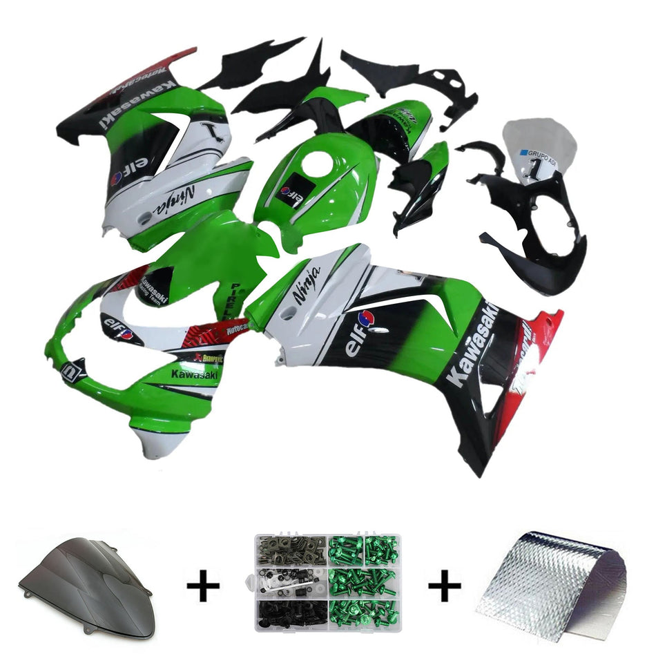 2008-2012 Kawasaki EX250 Ninja250R インジェクションフェアリングキット ボディワーク プラスチック ABS