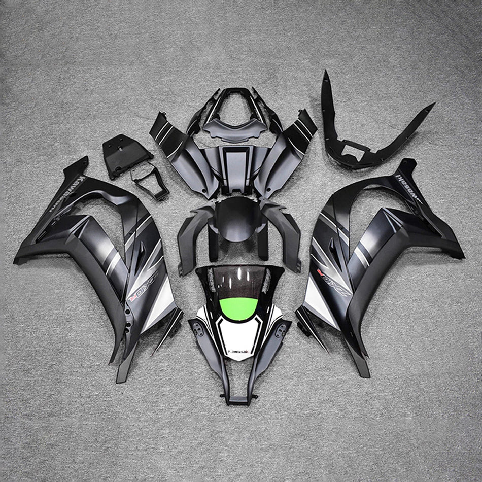 インジェクションフェアリングキット ボディワーク プラスチック ABS カワサキ ZX10R 2011-2015 に適合