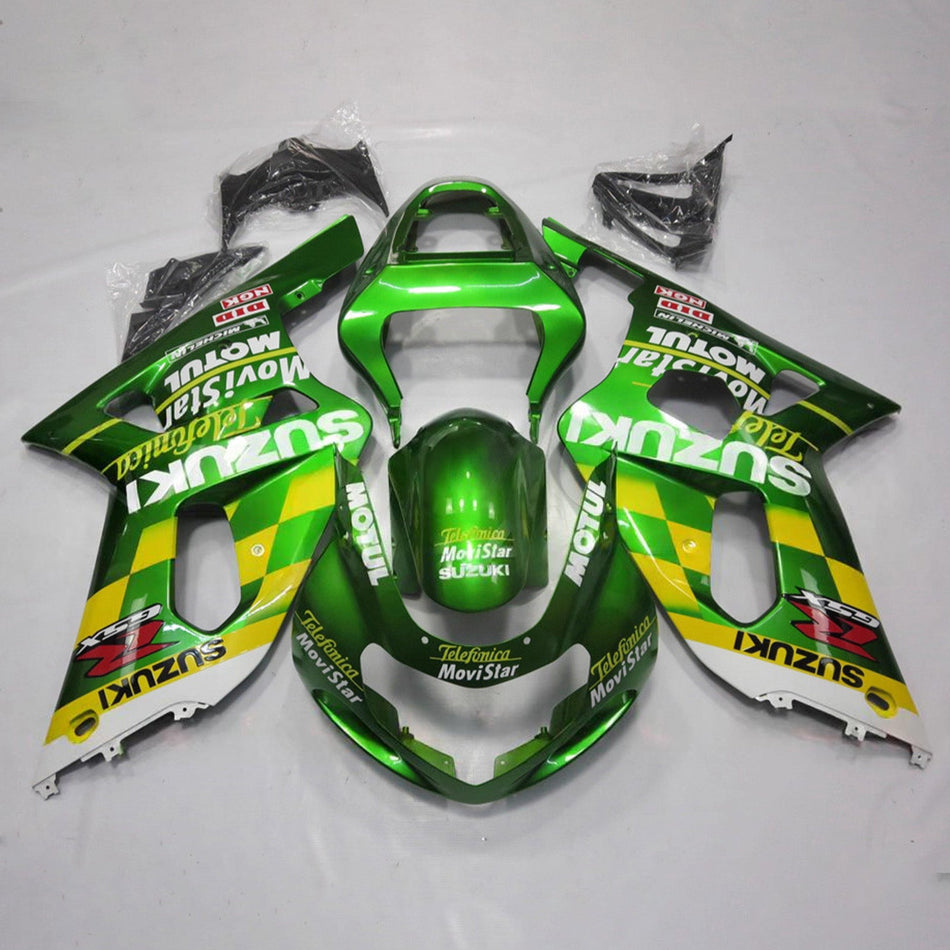 スズキ GSXR600 2001-2003 GSXR750 2000-2003 K1 用インジェクションフェアリングキット ボディワーク