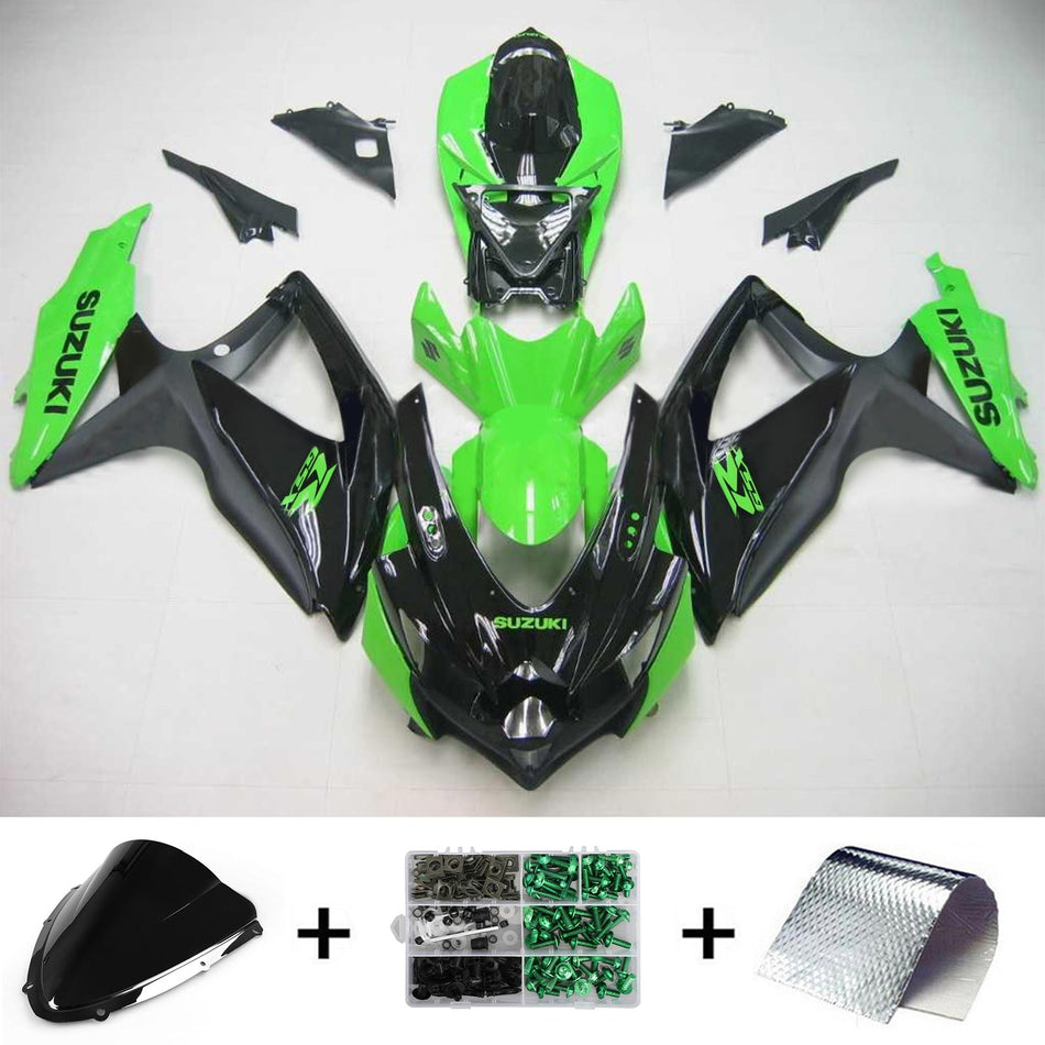 2008-2010 スズキ GSXR 600/750 K8 Amotopart インジェクションフェアリングキット ボディワーク プラスチック ABS #124