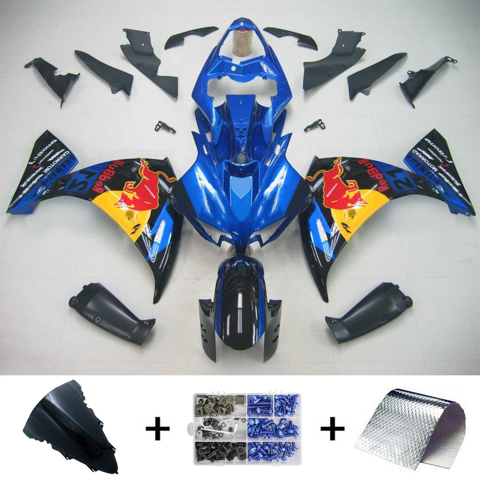 2012-2014 ヤマハ YZF 1000 R1 Amotopart インジェクションフェアリングキット ボディワーク プラスチック ABS #119