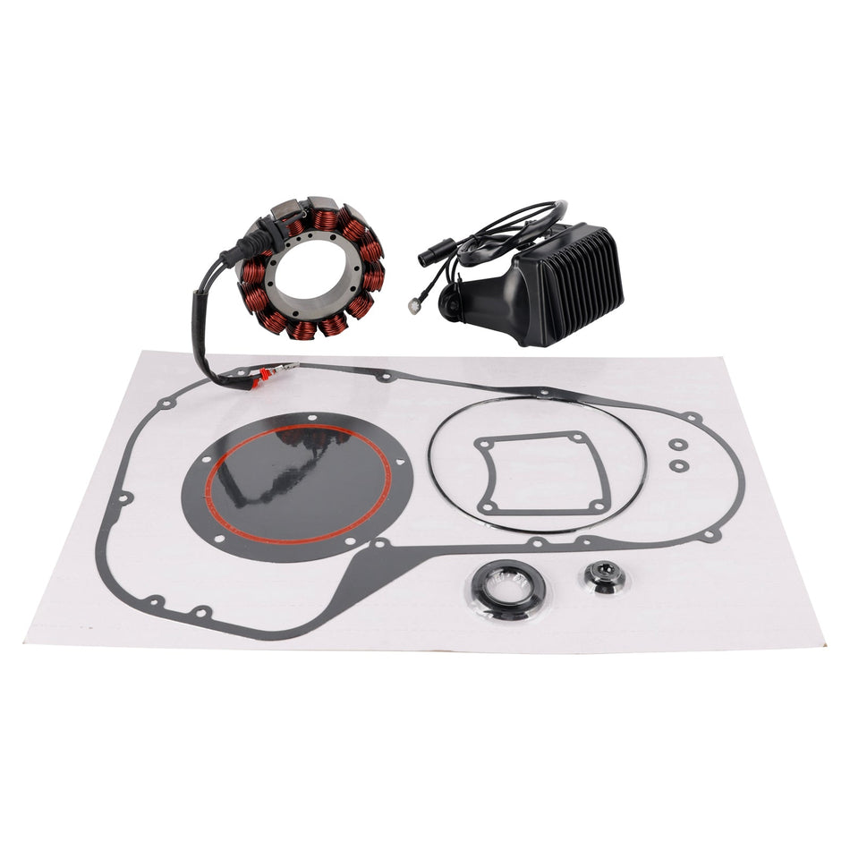 2004-2005 ツーリング ロードキング シュライン EFI ステーター＆レギュレーター レクチファイア プライマリーガスケットキット 2998706D 74505-06