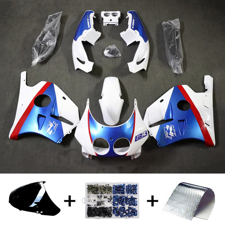 ホンダ CBR250RR MC22 1990-1998 用射出成形フェアリングキット ボディワーク プラスチック ABS