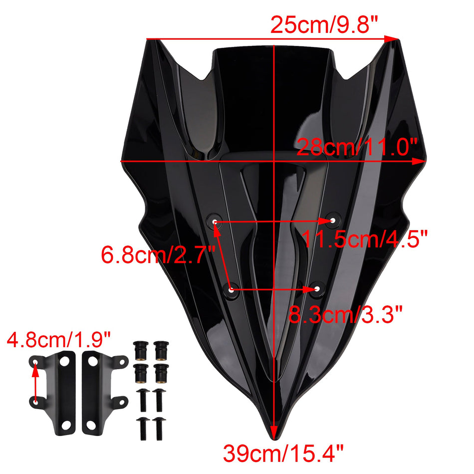 KAWASAKI Z500 2024-2025用ウィンドシールド