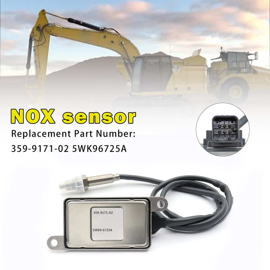窒素酸化物（NOx）センサー 359-9171-02 5WK96725A キャタピラー 6ピン対応