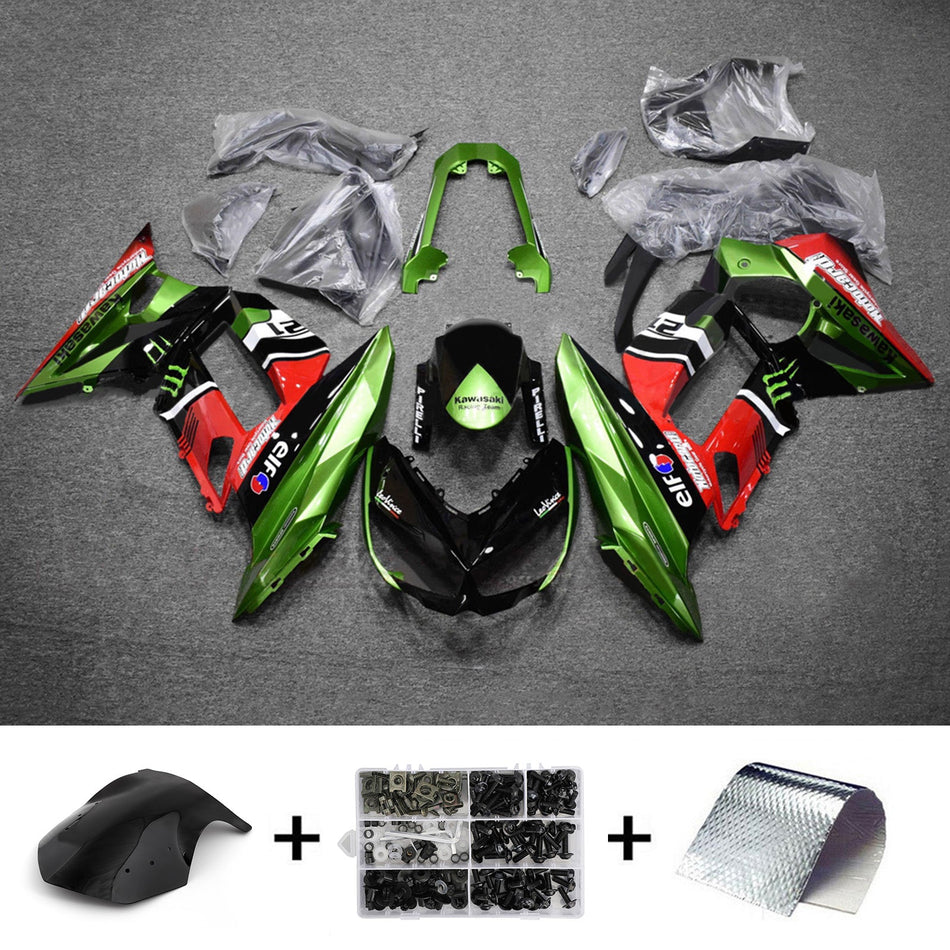 インジェクションフェアリングキット ボディワーク プラスチック ABS カワサキ Z1000SX 2010-2015 に適合