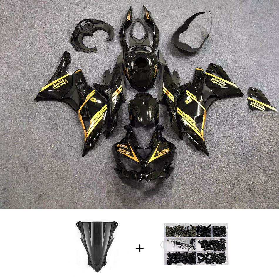 カワサキ Ninja ZX-25R ZX-4R ZX-4RR 2019-2025 に適合するインジェクションフェアリングキット