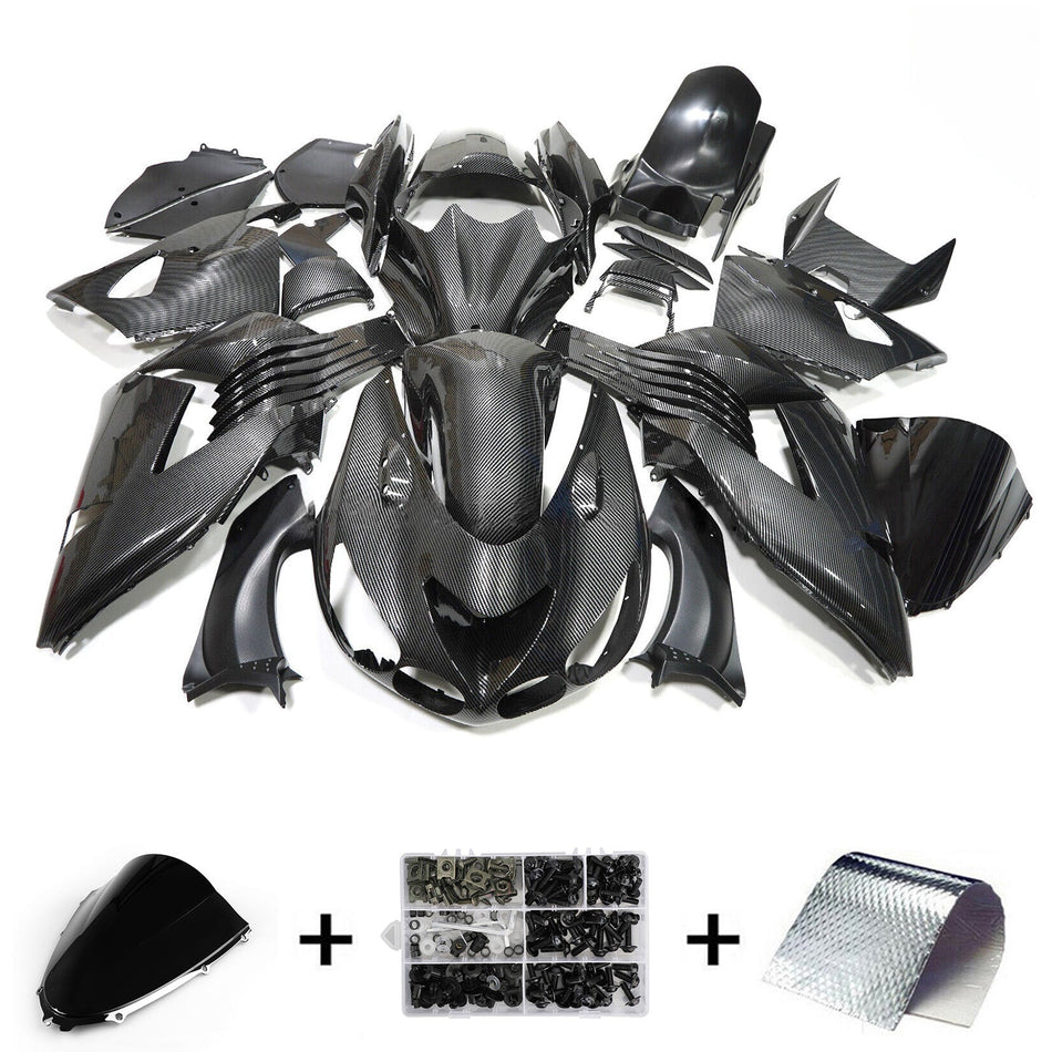 2006-2011 カワサキ ZX14R ZZR1400 インジェクションフェアリングキット ボディワーク