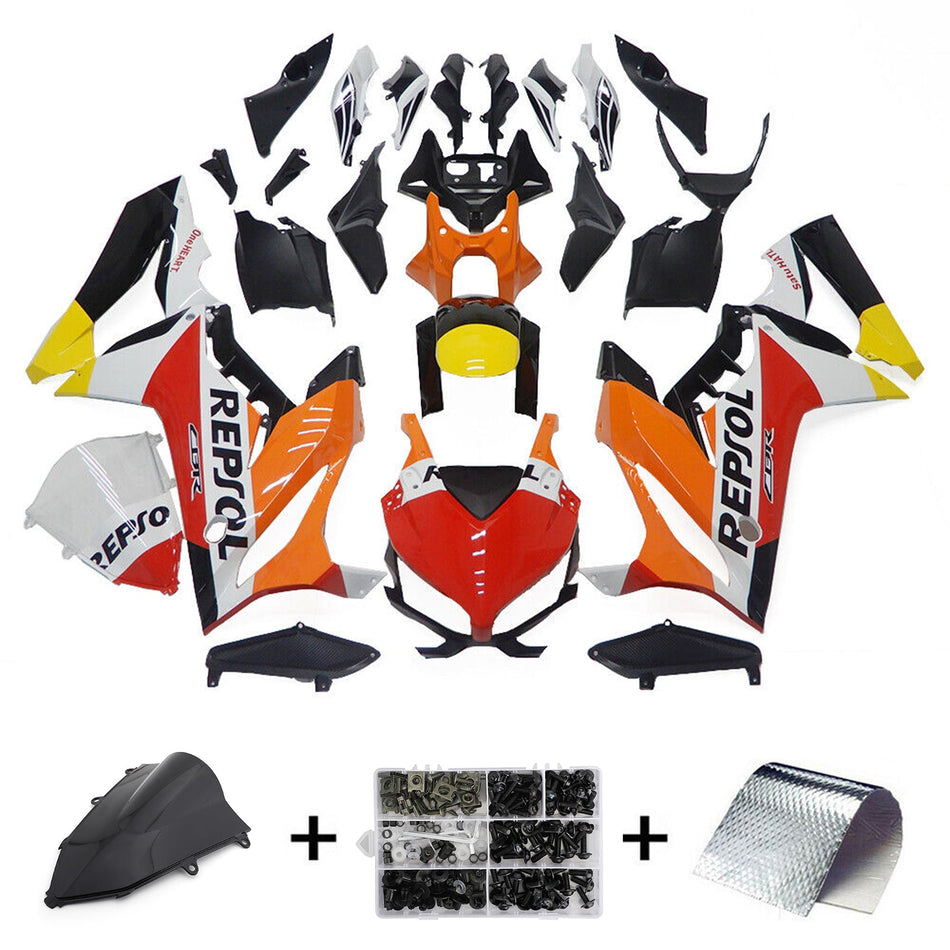 2019-2020 ホンダ CBR650R インジェクションフェアリングキット ボディワーク プラスチック ABS