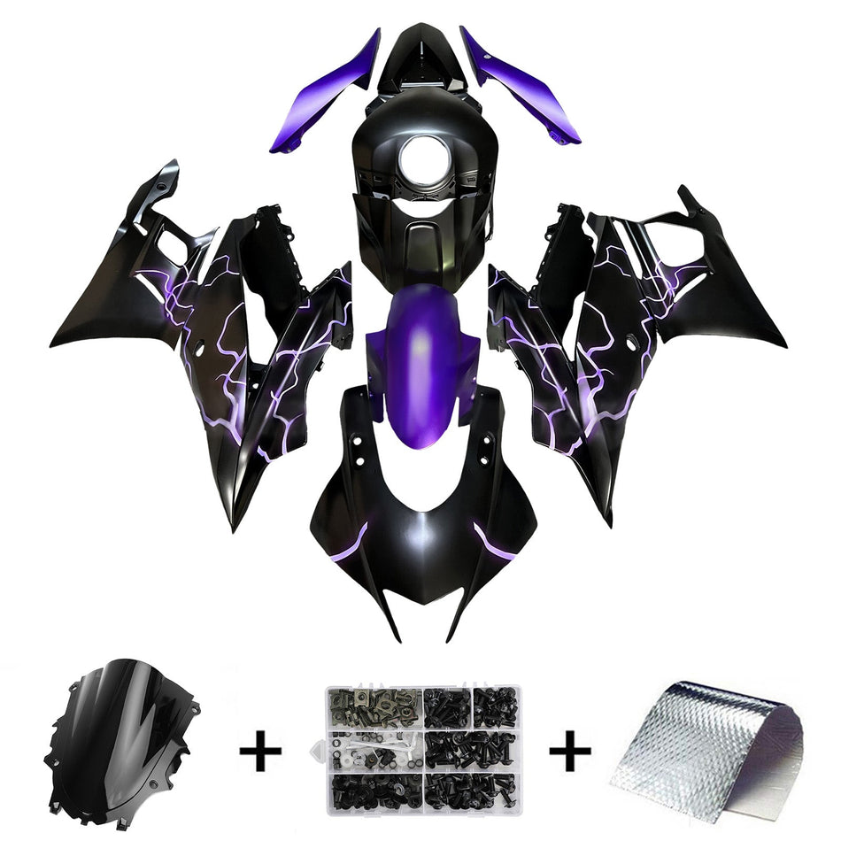 インジェクションフェアリングキット ボディワーク プラスチック ABS ヤマハ YZF-R3 R25 2019-2021 に適合