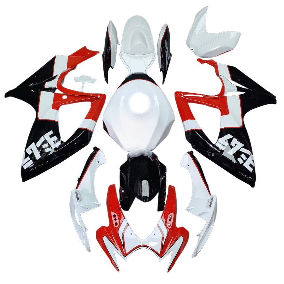 スズキ GSXR 600/750 2006-2007 K6 用 インジェクションフェアリングキット ボディワーク プラスチック ABS