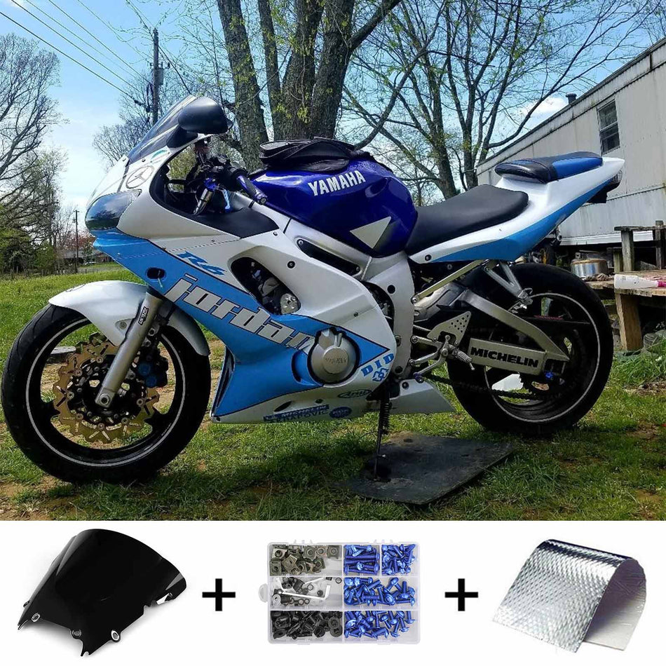 1998-2002 ヤマハ YZF 600 R6 インジェクションフェアリングキット ボディワーク プラスチック ABS #103