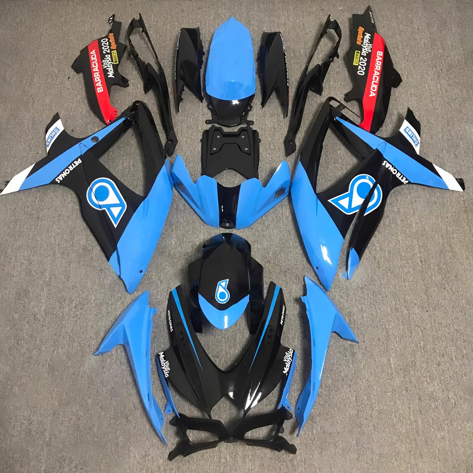 スズキ GSXR 600/750 2008-2010 K8 用 インジェクションフェアリングキット ボディワーク プラスチック ABS