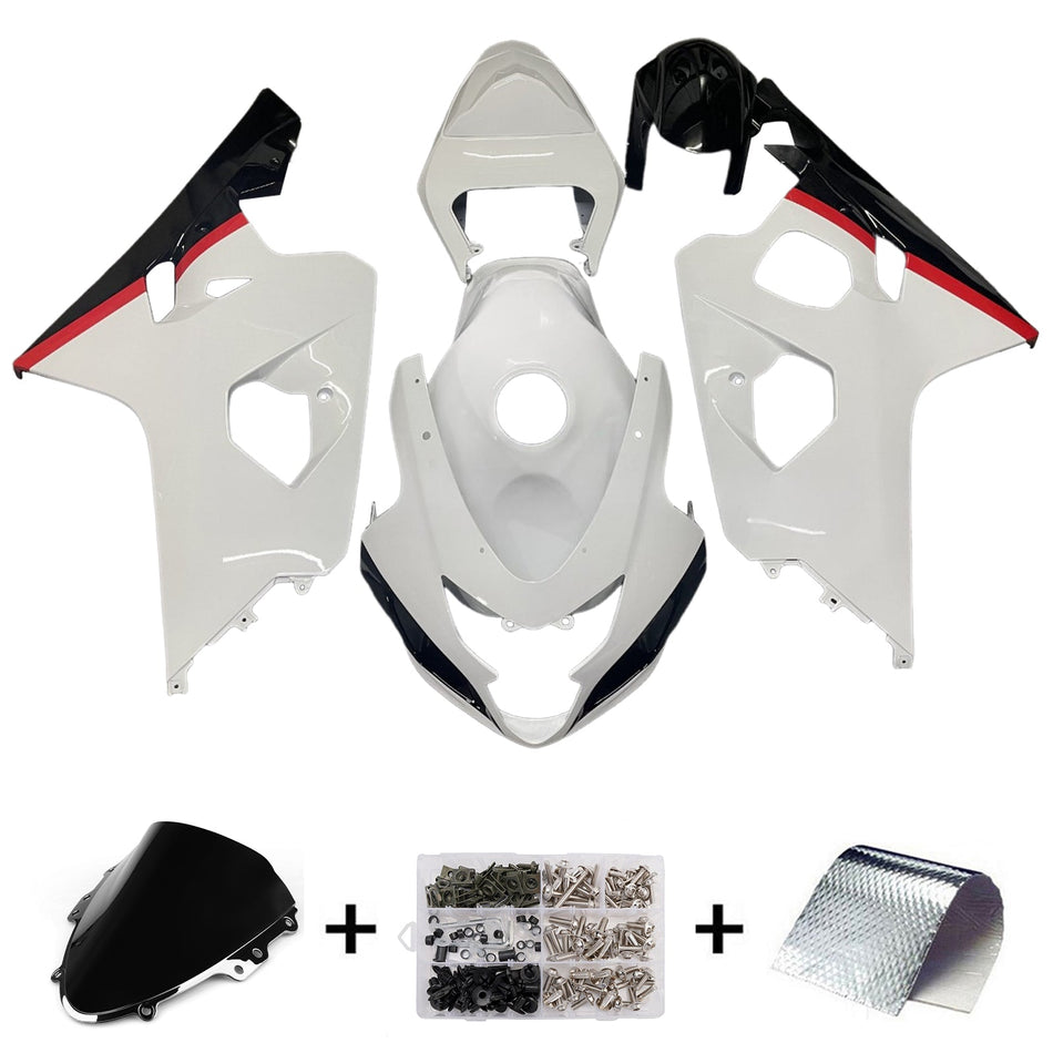 スズキ GSXR 600/750 2004-2005 K4 用 インジェクションフェアリングキット ボディワーク プラスチック ABS