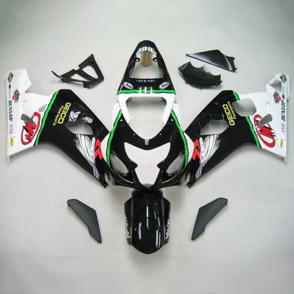 2004-2005 スズキ GSXR 600/750 K4 Amotopart インジェクションフェアリングキット ボディワーク プラスチック ABS #137