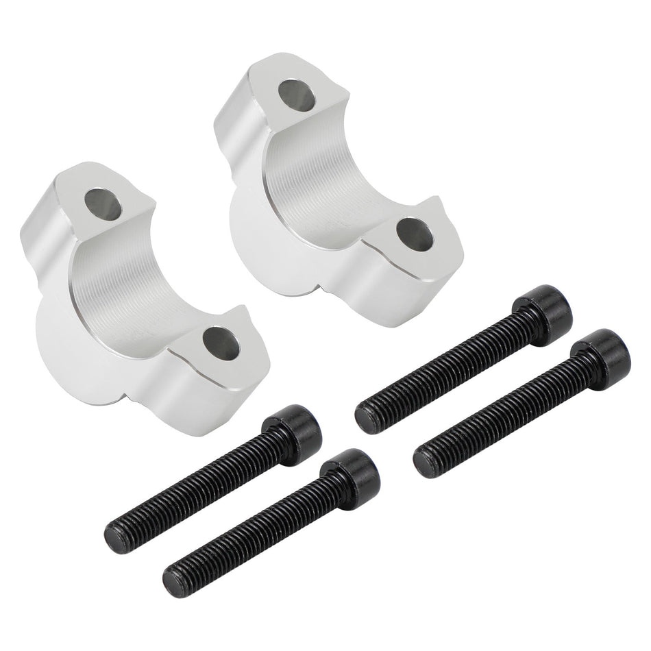 2019 2020 2021 2022 ヤマハ テネレ 700 ハンドルバークランプ ライズアップライザー シルバー