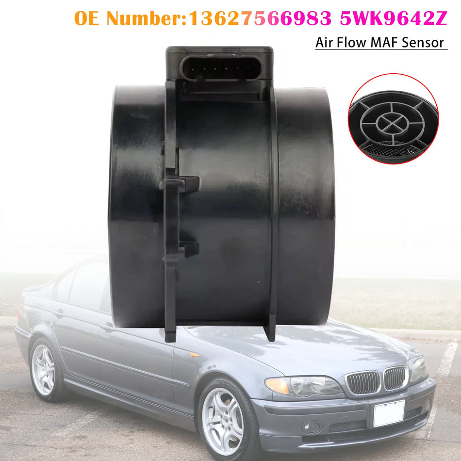 マスエアフローセンサー MAF 13627566983 5WK9642Z BMW Z4 330i 330Ci X3用