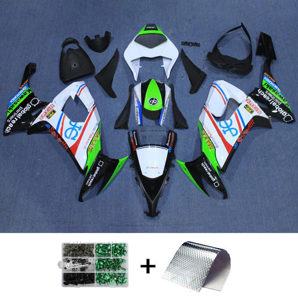 2008-2010 カワサキ ZX10R インジェクションフェアリングキット ボディワーク プラスチック ABS#135