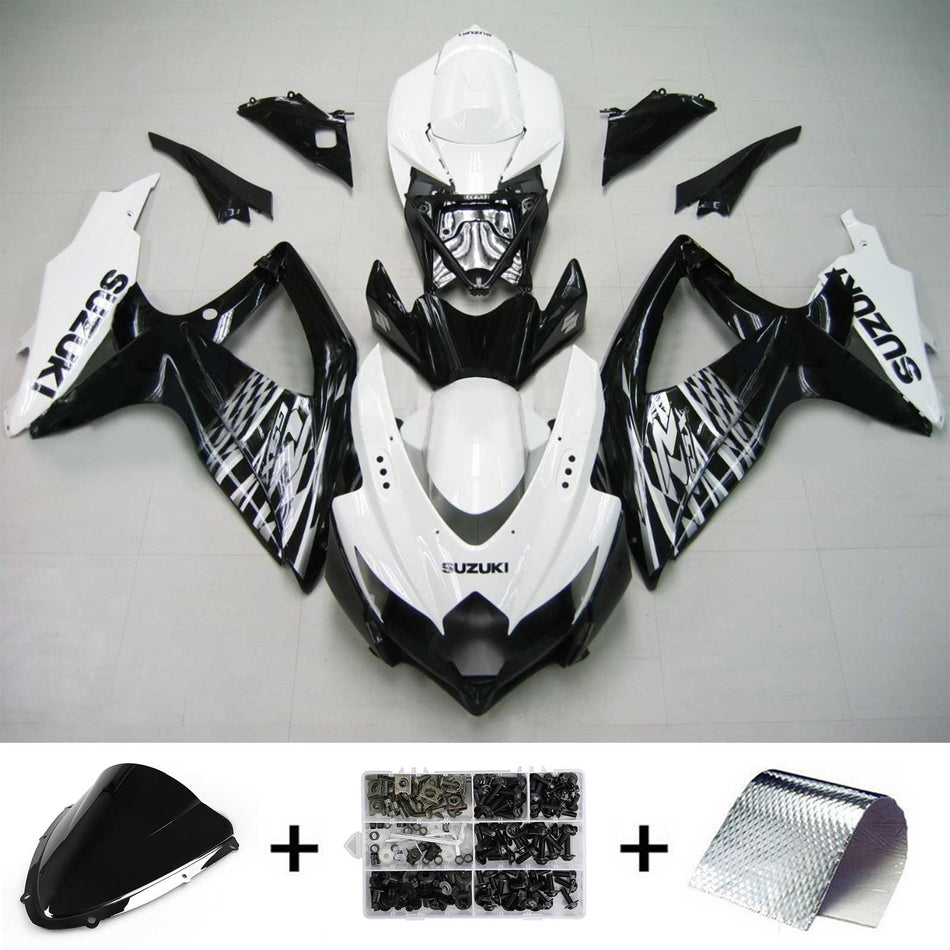 2008-2010 スズキ GSXR 600/750 K8 インジェクションフェアリングキット ボディワーク プラスチック ABS
