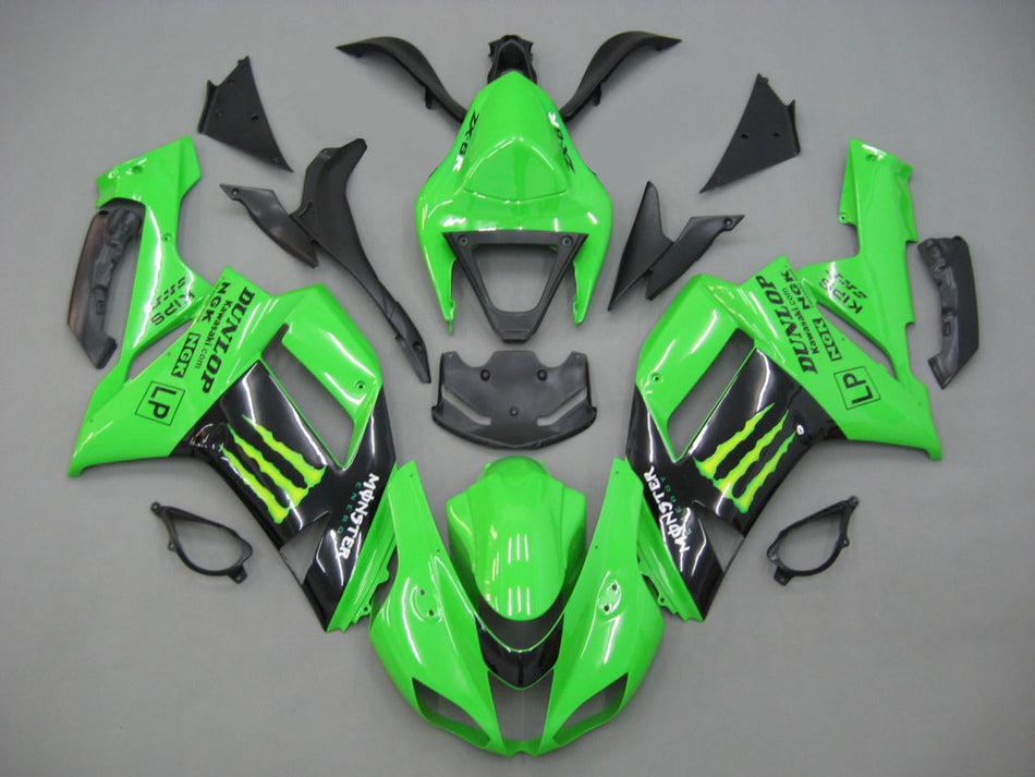 2007-2008 カワサキ ZX6R 636 インジェクションフェアリングキット ボディワーク プラスチック ABS